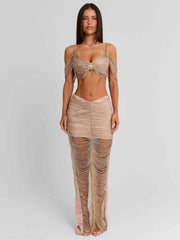 Rowan Maxi Skirt Gold