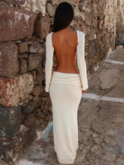 Camillo Maxi Skirt Cream