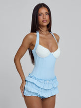 Maika Playsuit Light Blue