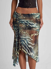 Roei Midi Skirt Mojave