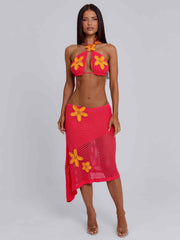 Natalie Skirt Coral