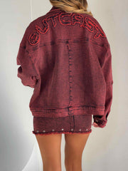 Selenite Jacket Red