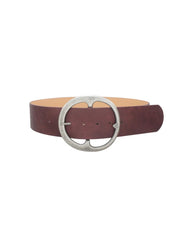 Circle Statement Buckle Belt