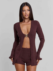 Velma Shorts Chocolate