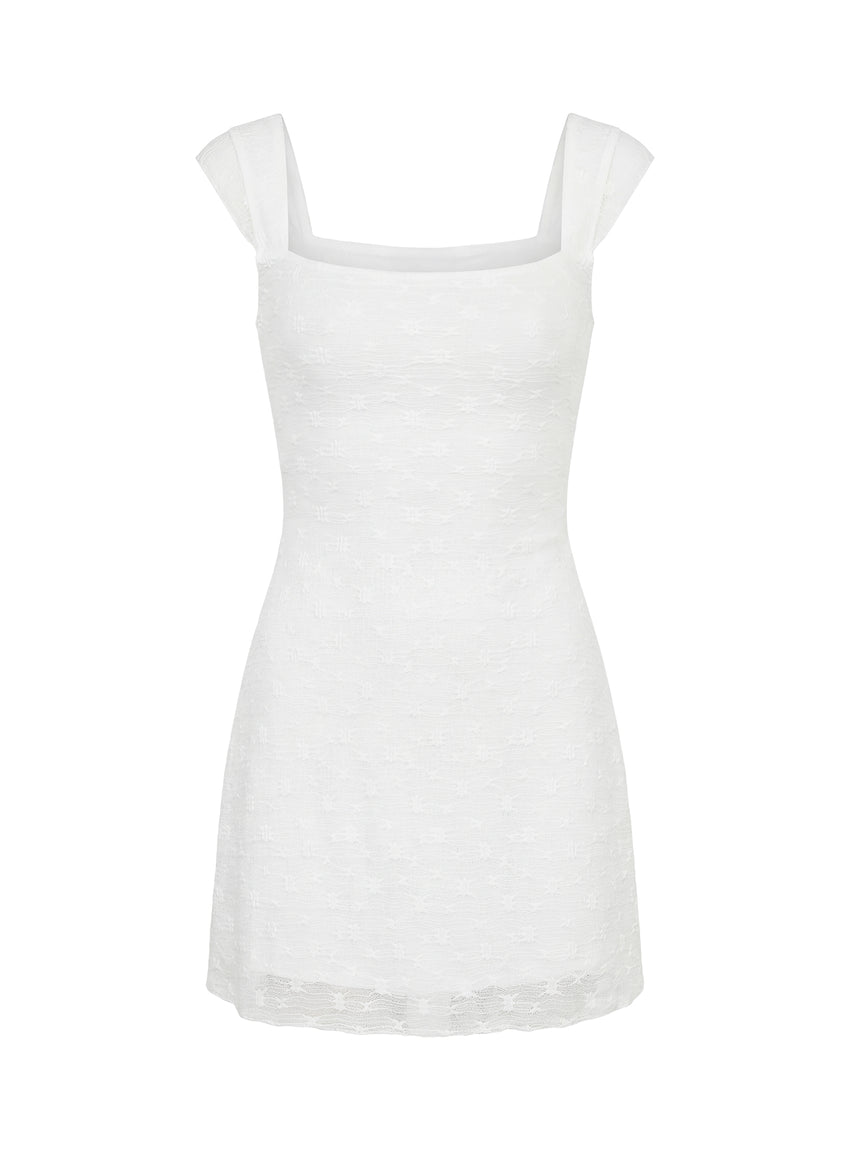 Lanchester Mini Dress White Tall – Lucymaison