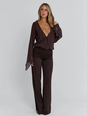 Lenna Top Chocolate